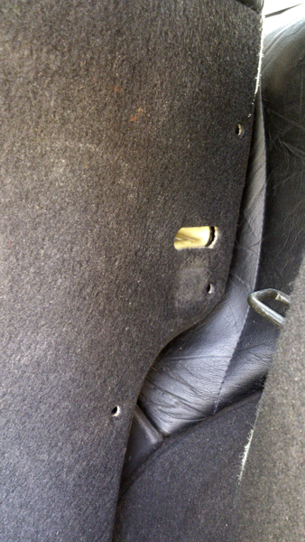 Anclaje sillón trasero